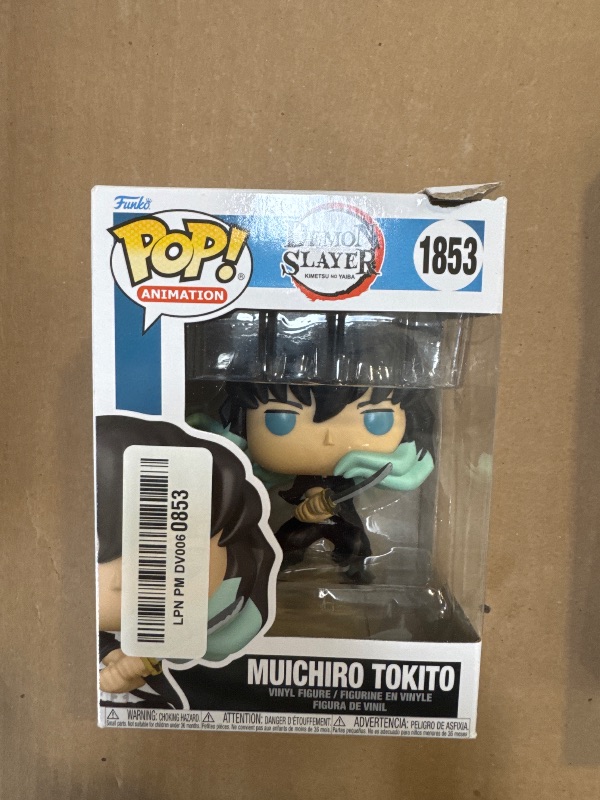 Photo 1 of Funko Pop Animation: Demon Slayer - Muichiro - (Attack) - 1/6 Odds for Rare Chase Variant - Collectable Vinyl Figure - Gift Idea - Official Merchandise - Toys for Kids & Adults - Anime Fans