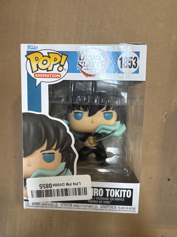 Photo 1 of Funko Pop Animation: Demon Slayer - Muichiro - (Attack) - 1/6 Odds for Rare Chase Variant - Collectable Vinyl Figure - Gift Idea - Official Merchandise - Toys for Kids & Adults - Anime Fans