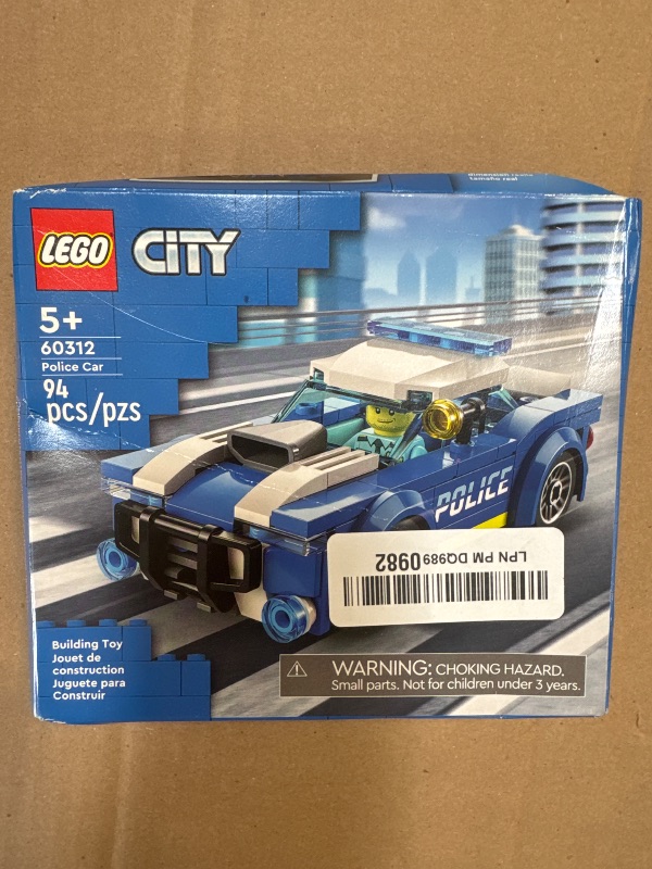 Photo 1 of LEGO City Police Car Toy 60312 for Kids 5 Plus Years Old with Officer Minifigure, Small Gift Idea, Adventures Series, Car Chase Building Set