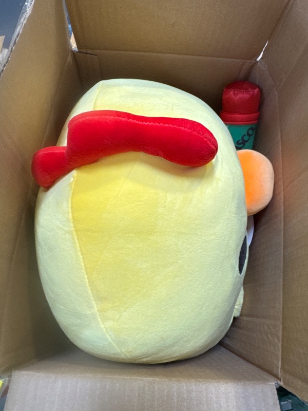 Photo 1 of Snackles (Tabasco) Chicken Super Sized 14 inch Plush by ZURU, Ultra Soft Plush, Collectible Plush with Real Licensed Brands, Stuffed Animal