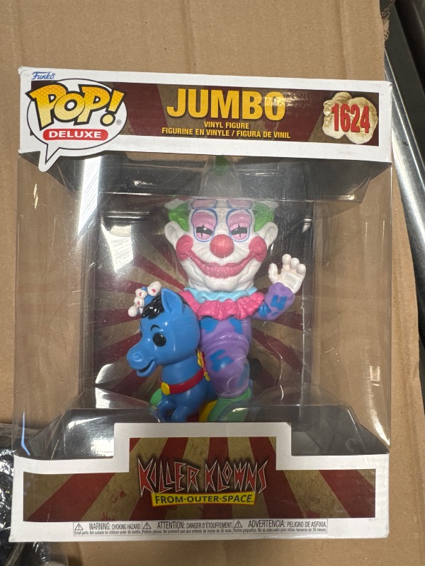 Photo 1 of Funko POP! Deluxe: Killer Klowns from Outer Space - Jumbo- Collectable Vinyl Figure - Gift Idea - Official Merchandise - for Kids & Adults - Horror Fans - Model Figure for Collectors