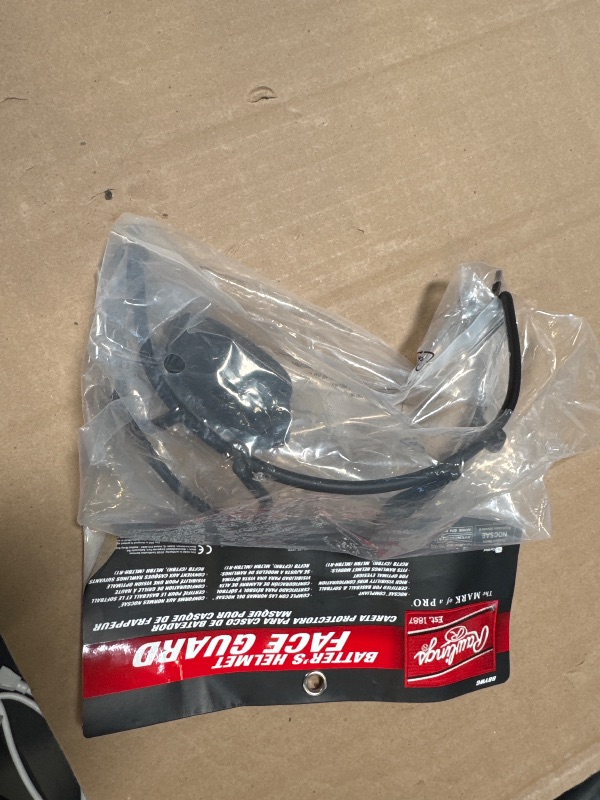 Photo 1 of Rawlings | BBYWG Youth/TBall Batting Helmet Facemask | Fits all TBall/Small COOLFLO (RCFTB/MLTBH) Helmet Models | Black