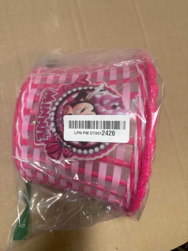 Photo 1 of BELL Disney Minnie Mouse Bike Basket & Streamer Combo by Bell