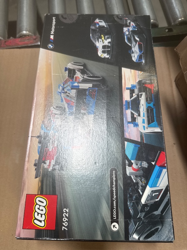 Photo 1 of LEGO Speed Champions BMW M4 GT3 & BMW M Hybrid V8 Race Cars, BMW Toy for Kids with 2 Buildable Models and 2 Driver Minifigures, Car Toy Birthday Gift Idea for Boys and Girls Ages 9 and Up, 76922