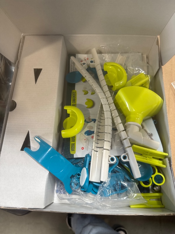 Photo 1 of Gecko Run Marble Run Starter Set by Thames & Kosmos, Toy of The Year Winner - 63 Piece Vertical Marble Run, Flexible Tracks | Fast, No-Mess Setup, Residue-Free Nano-Adhesive Pads, Creative Play