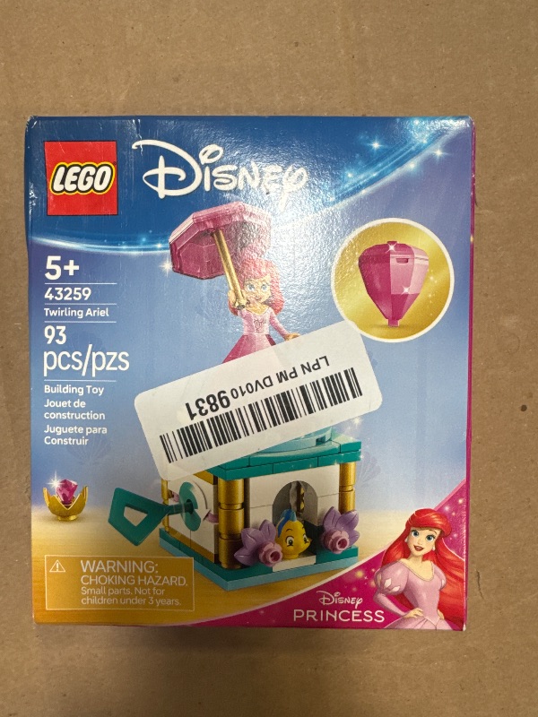 Photo 1 of LEGO Disney Princess Twirling Ariel Toy - Building Toy for Kids, Girls and Boys, Ages 5+ - Little Mermaid Toy for Fans of Movie - Ariel Doll Gift Idea for Birthdays - 43259