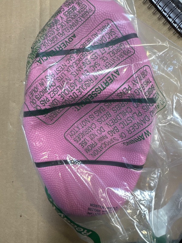 Photo 1 of Champion Sports Rubber Junior Basketball, Heavy Duty - Pro-Style Basketballs, and Sizes - Premium Basketball Equipment, Indoor Outdoor - Physical Education Supplies (Size 5, Pink)