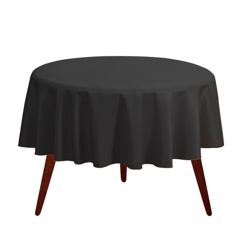 Photo 1 of Round Tablecloths Washable Polyester 
