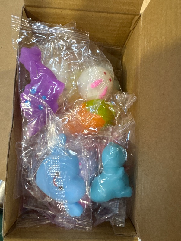 Photo 1 of Squishy Toys, 28 Pack Squishies and Cards Party Favors for Kids 4-8 8-12 Treasure Box Classroom Prizes Mochi Squishy Cat Fidget Toys Stress Relief Goodie Bags Easter Basket Stuffers Birthday Gifts