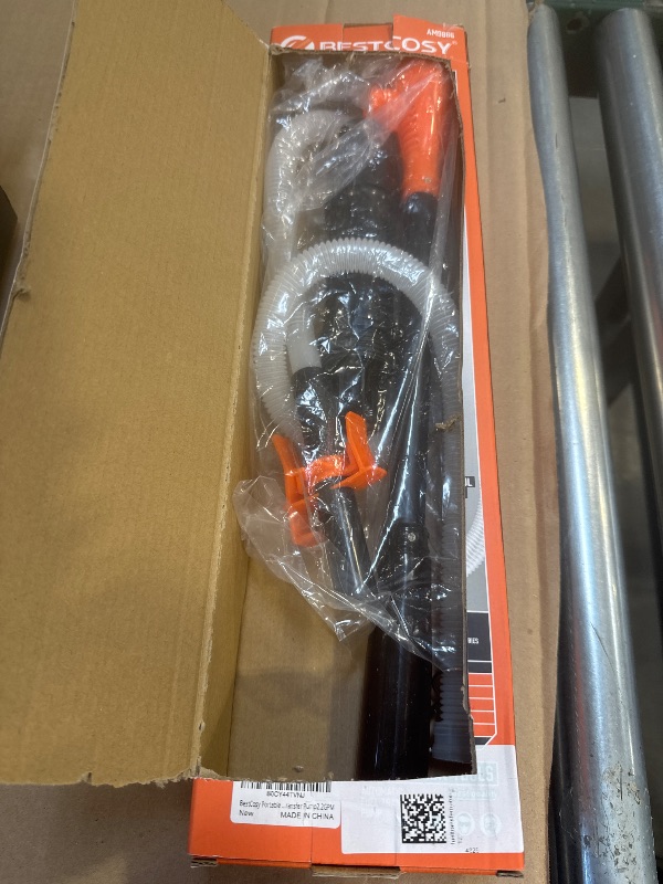 Photo 1 of BestCosy Portable Transfer Pump Battery Operated Electric Siphon Pump for Gas, Fuel, Diesel, Water Transfer 2.4 GPM Flow Oil Extractor -Easy to Use Hand Fuel Pump, Multi-Use Siphon Fuel Transfer Pump