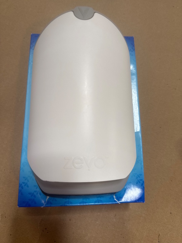 Photo 1 of ZEVO Indoor Flying Insect Trap for Fruit flies, Gnats, and House Flies (1 Plug-In Base + 1 Refill Cartridge) 081813501498