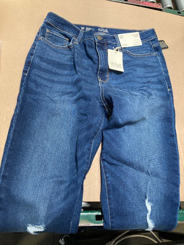 Photo 1 of a.n.a Womens High Rise Jegging Skinny Fit Jean size 10 T 