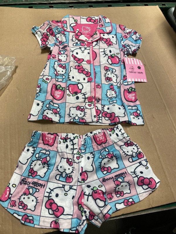 Photo 1 of Hello Kitty Sanrio 2-Piece Girl S Pajama Set-Size 4