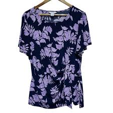 Photo 1 of Liz Claiborne Floral Top ( size xxlt ) 