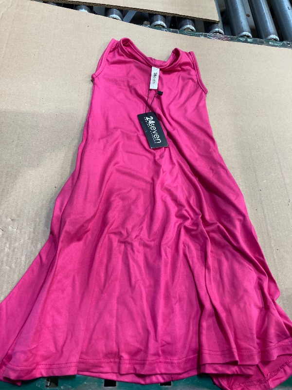 Photo 1 of Women's 24seven Comfort Apparel Sleeveless A-Line Fit and Flare Dress size medium 