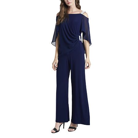 Photo 1 of MSK Cold Shoulder Short Sleeve Jumpsuit ( size Medium ) 