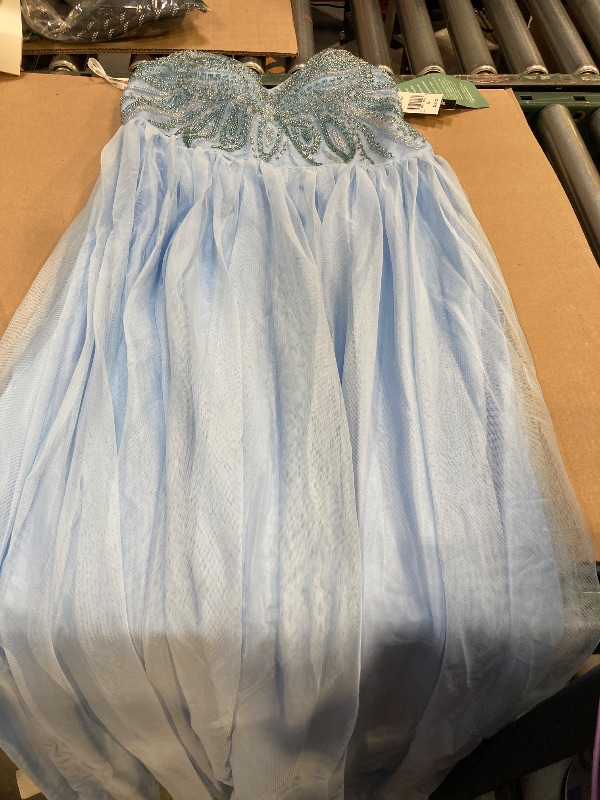 Photo 1 of Speechless Sleeveless Ball Gown Juniors, 13, Blue