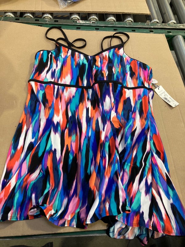 Photo 1 of Woman's Multi colored Swimsuit ( size 14 ) 