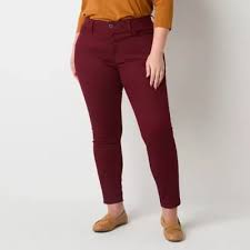 Photo 1 of Womens St John Mid Rise Slim Fit, Straight Leg Jean ( size 12P ) 
