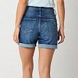 Photo 1 of a.n.a Womens High Rise 9" Denim Short-Plus ( size 18 ) 
