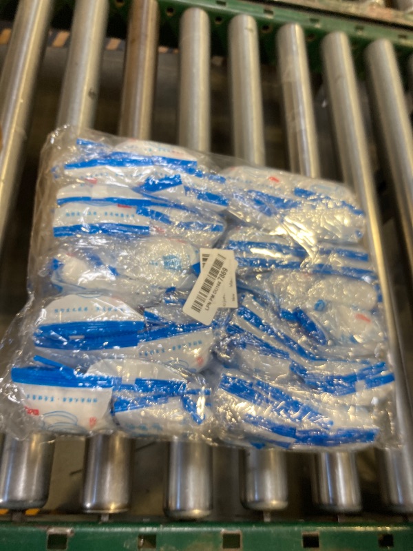 Photo 1 of Krijuess 100 Pack Disposable Toilet Seat Cover Waterproof Non-Woven Fabric, Disposable Toilet Seat Covers for Travel, Disposable Seat Covers for Outing Hotel Hospital Public Toilet (Individual Package