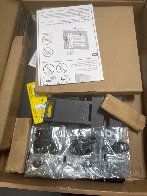 Photo 1 of ELIVED Long Arm TV Wall Mount for Most 26-65 Inch TVs, 37.4 Inch Long Extension TV Mount Swivel and Tilt, Max VESA 400x400mm, Full Motion Wall Mount tv Bracket Holds up to 77 lbs.