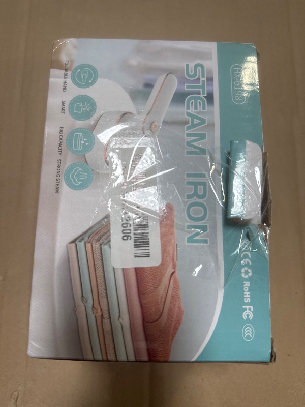 Photo 1 of Travel Steamer Iron for Clothes Mini - Portable Ironing Machine Travel Small Size Portable Steamer Travel College Dorm Home Essentials Steamer for Clothes(White)