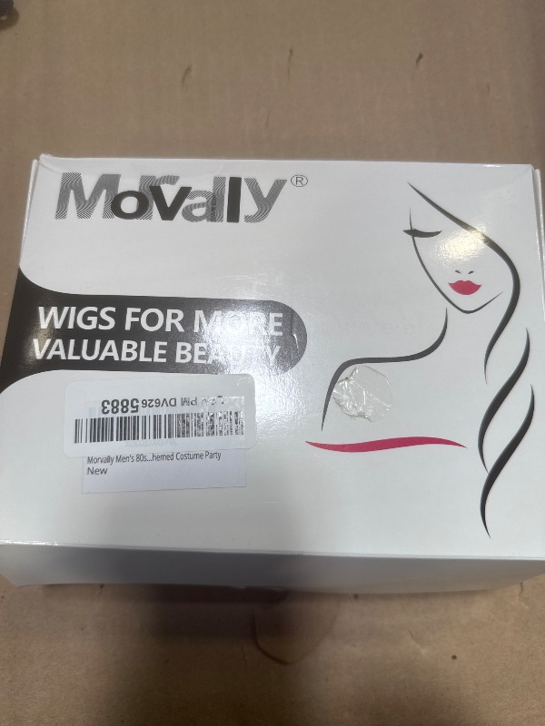 Photo 1 of morvally Men’s 80s Style Wigs | Long Curly Silver Gradient Brown Synthetic Hair | Heavy Metal, Glam Rock-Rocker Wig | Perfect for Halloween, Cosplay, DIY Themed Costume Party