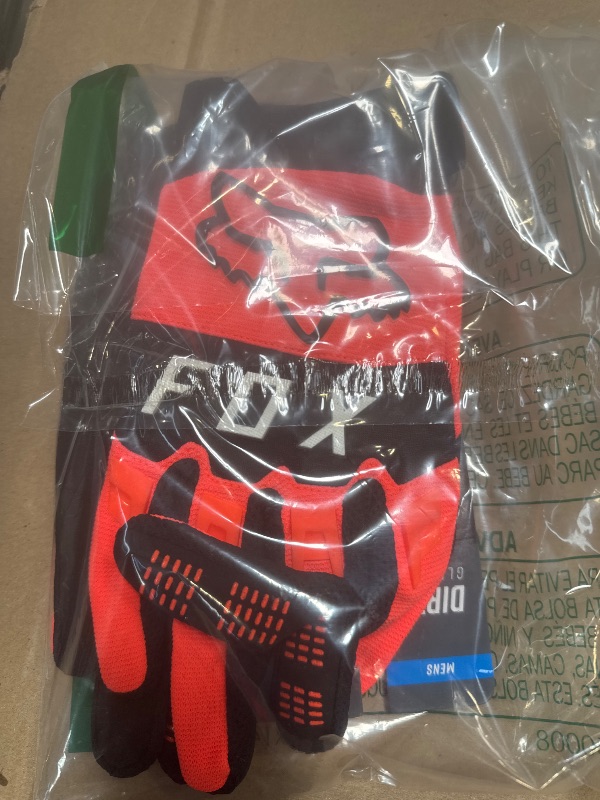 Photo 1 of Fox Racing Mens DIRTPAW Motocross Glove,Fluorescent Orange,X-Large