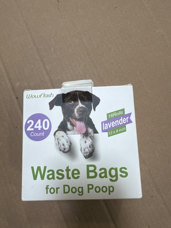 Photo 1 of 240 Count 13” x 9”Dog Poop Bags Rolls, Leakproof Strong & Sturdy Waste Bags for Doggie Cat PetX