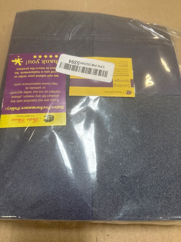 Photo 1 of Bates- Sanding Sponge, 12 Pack, 3.9”x4.7”, 80/100/120/180 Grit, Sanding Block, Sanding Paper Block, Sandpaper Sponge Block, Sanding Blocks for Wood, Sanding Sponges, Sand Block, Sanding Blocks Drywall