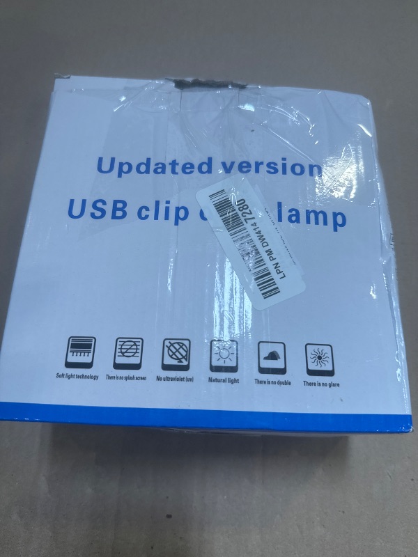 Photo 1 of JimKing Magnifying Lamp, Tattoo Light Desk Lamp, LED Book Light with Clip, USB Bed Lamp for Reading, Tattoo, Make Up, Manicure