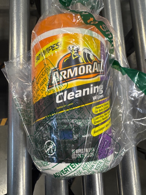 Photo 1 of Armor All Car Cleaning Wipes, Wipes for Car Interior and Car Exterior, 90 Wipes Each