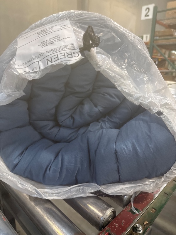 Photo 1 of Bedsure Comforter Duvet Insert - Quilted Comforters Queen Size, All Season Duvet, GentleSoft™ Down Alternative Bedding, with 8 Tabs, Gifts for Women/Men, Dark Slate Blue, Queen 88 x 88 Inches