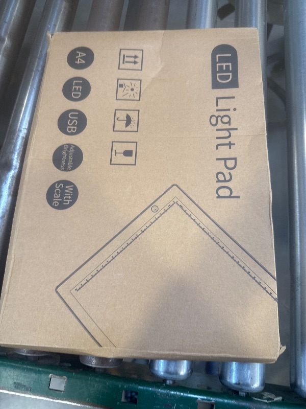 Photo 1 of MAFUEAY Slide Viewer Light Box, for Viewing Scanning Negatives and Slides, Artist Sketching, Ultra-Thin A4 Light Pad Scanner with 3 Adjustable Brightness and USB Powered