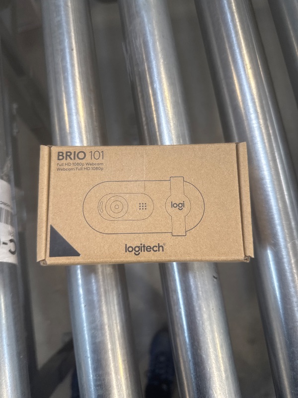Photo 1 of Logitech Brio 101 Full HD 1080p Webcam Made for Meetings and Works for Streaming — Auto-Light Balance, Built-in Mic, Privacy Shutter, USB-A, for Microsoft Teams, Google Meet, Zoom, and More - Black