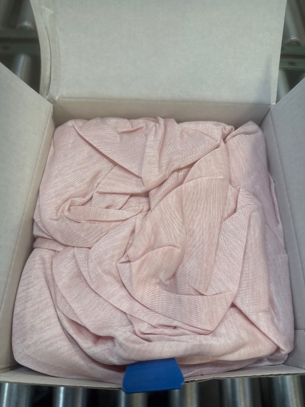 Photo 1 of HOMFINE Cooling Blankets for Hot Sleepers - Summer Blanket Thin Lightweight Breathable Soft Double Side Enhanced for Bed Couch Sofa, Keep Cool for Night Sweats (Pink, 108 x 90 inches)