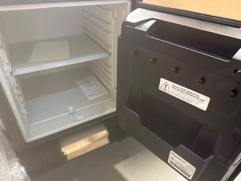 Photo 1 of SentrySafe SFW123ES Water and Fire Resistant Safe with Digital Keypad Lock, 1.23 Cu. ft.
