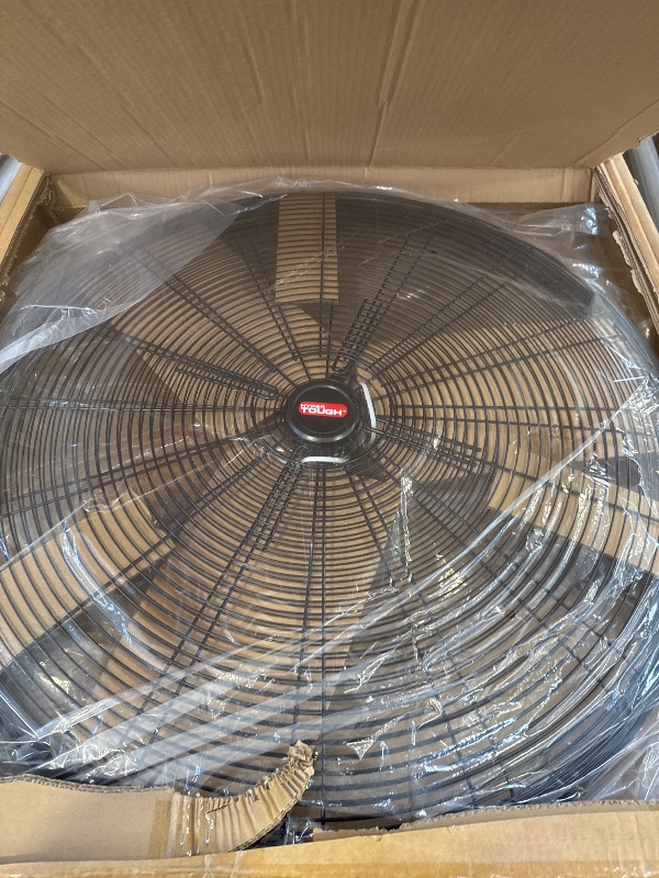Photo 1 of Hyper Tough New 30 Inch Commercial & Industrial High Velocity Red and Black Stand Fan
