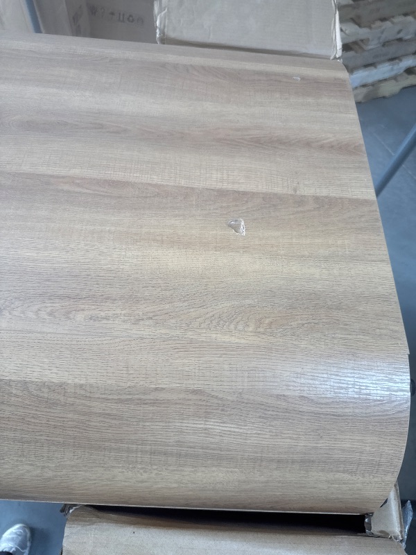 Photo 1 of BOX 2 OF 2 ONLY* Better Homes & Gardens Juliet Expandable Dining Table Light Honey Finish
