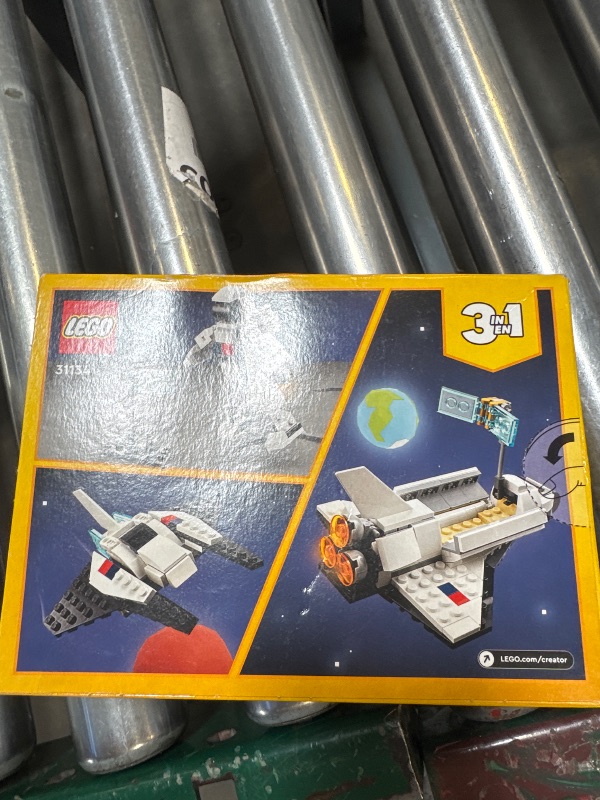 Photo 1 of LEGO Creator 3 in 1 Space Shuttle Toys - Space Toys Building Set for Boys & Girls, Ages 6+ - Option to Build 2 Spaceships or Astronaut - Educational Gift for Kids Birthday & Holidays - 31134