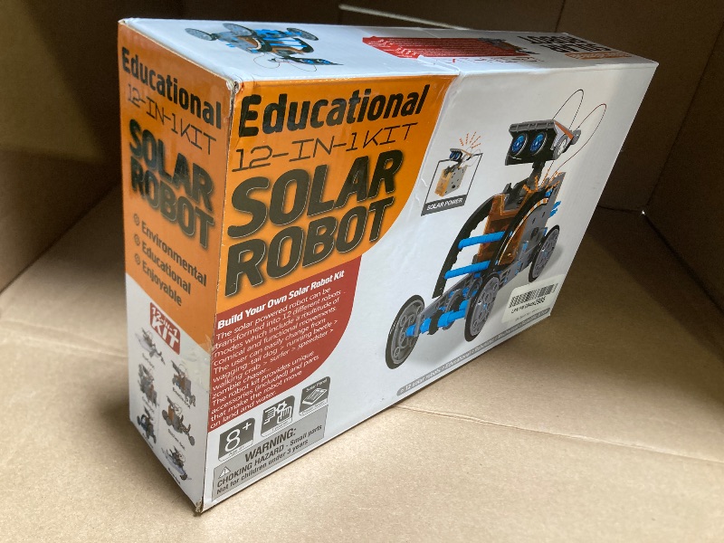 Photo 1 of Lucky Doug Toys for Ages 8-13, 12-in-1 STEM Solar Robot Kit Toys Gifts for Kids 8 9 10 11 12 13 Years Old, Educational Building Science Experiment Set Birthday for Kids Boys Girls
