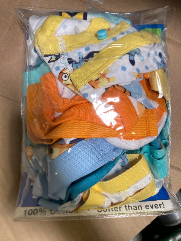 Photo 1 of Briefs of 100% Combed Cotton Underwear Briefs, Sizes 18M, 2/3T, 4T, 4, 6, and 8