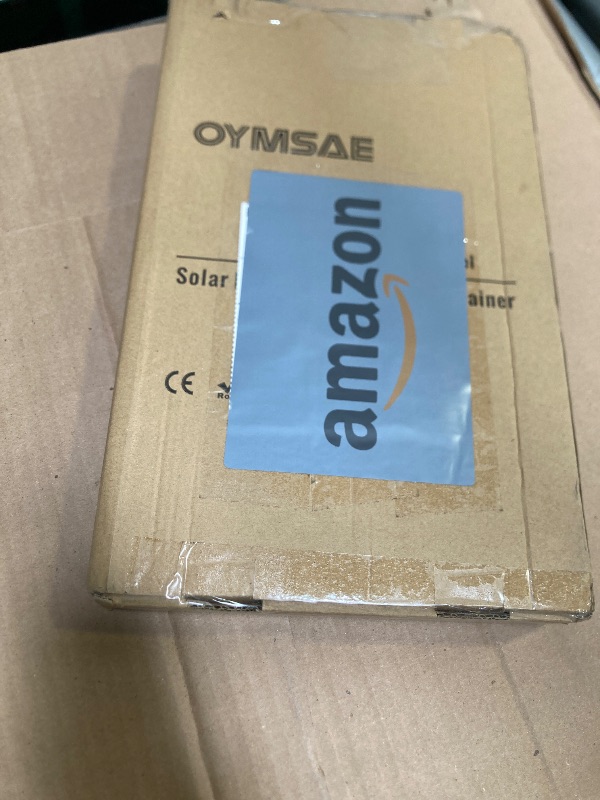 Photo 1 of OYMSAE 12W Solar Car Battery Charger Portable 12V Trickle Battery Charger & Maintainer Waterproof Solar Panel for Car Boat Automotive RV
