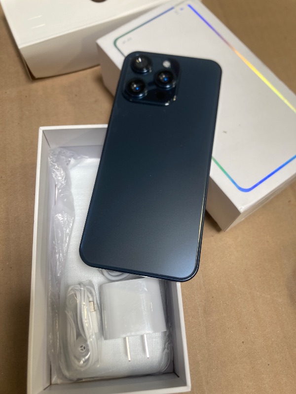 Photo 1 of MIYOKIMIRO Unlocked Android I15pro max Cell Phone-Black
