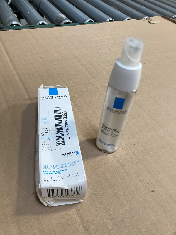 Photo 1 of La Roche-Posay Toleriane Sensitive Fluide Protective Moisturizer, Lightweight Oil-Free Face Moisturizer, For Sensitive Skin