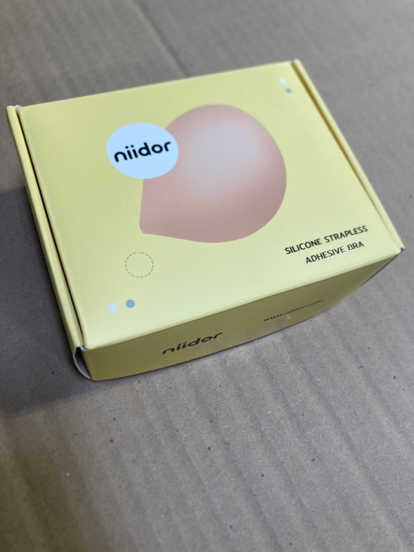 Photo 1 of Niidor Strapless Bra for Women Full Coverage Adhesive Bra Beige