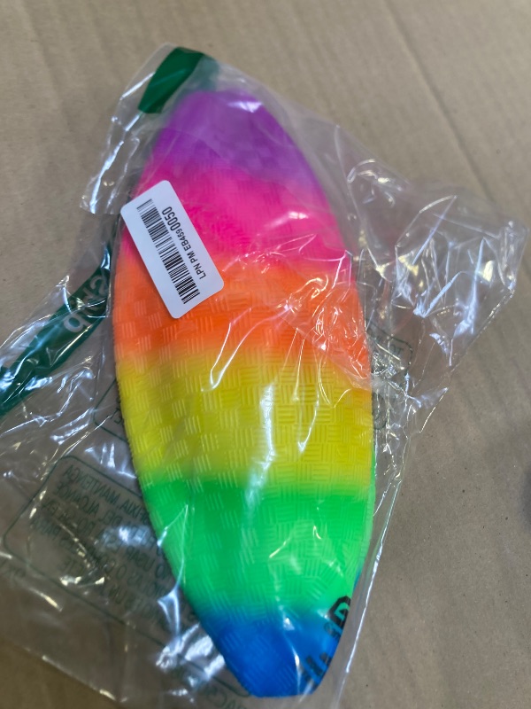 Photo 1 of GSE Games & Sports Expert 10-Inch Rainbow Inflatable Playground Ball, Kickball, Bouncy Dodge Ball, Handball for Kids/Adults, Perfect for Recess Ball Games, Gym, Yoga, Schools Sports Activities