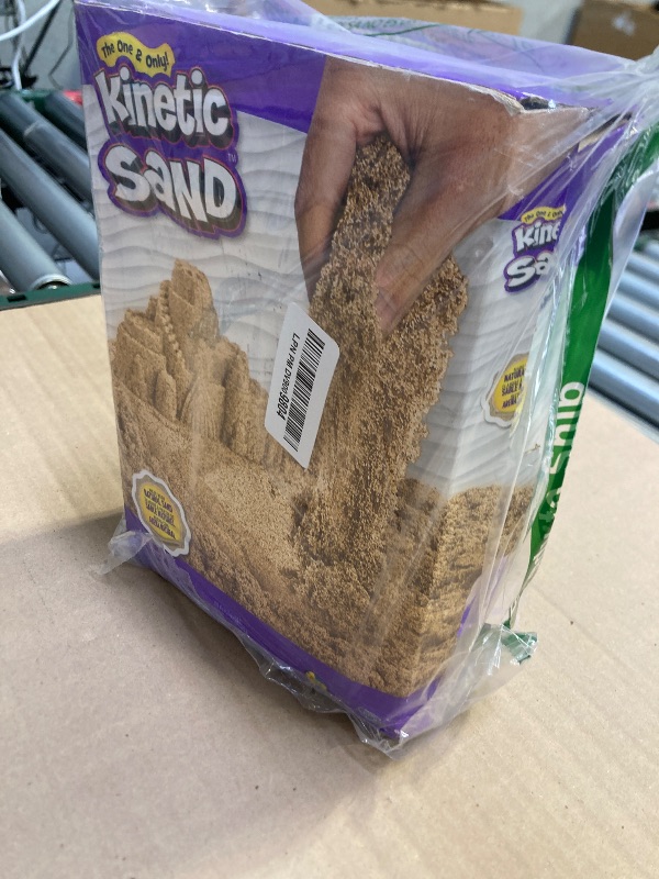 Photo 1 of Kinetic Sand, 11lb (5kg) Natural Brown Play Sand, Mega Box for Arts and Crafts, Sandbox (Packaging May Vary), Moldable Sensory Toys for Ages 3 and up