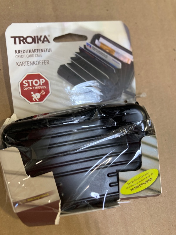 Photo 1 of Troika Unisex Adults’ Modern, Schwarz, 105 x 70 x 30 mm
